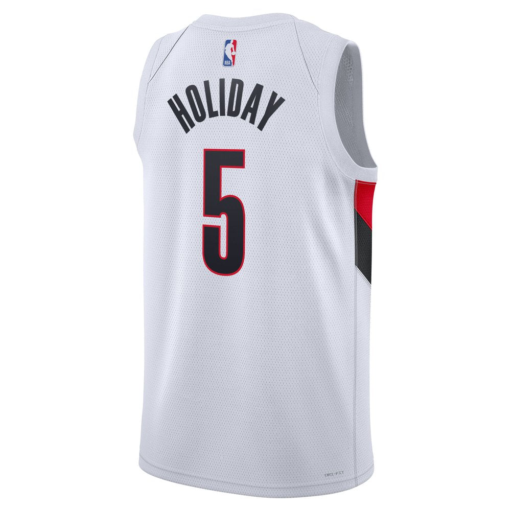 Maillot Jrue Holiday Portland Trail Blazers Swingman Association Edition - White