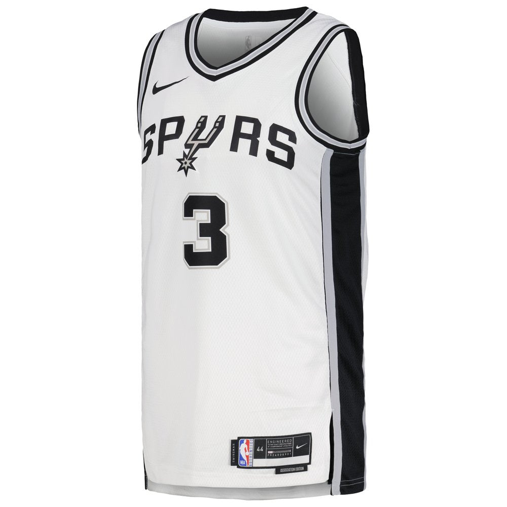 Maillot Keldon Johnson San Antonio Spurs Swingman Association Edition - White
