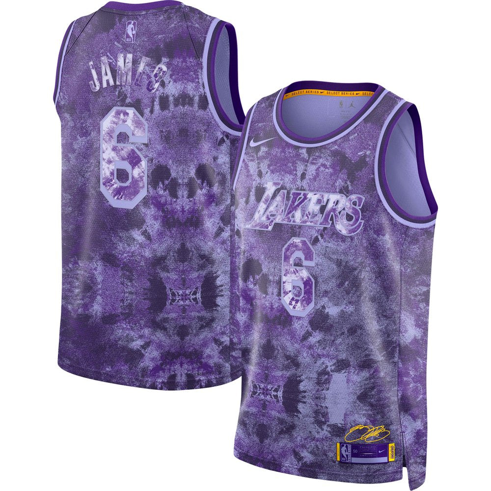 Maillot LeBron James Los Angeles Lakers Swingman Select Series - Purple