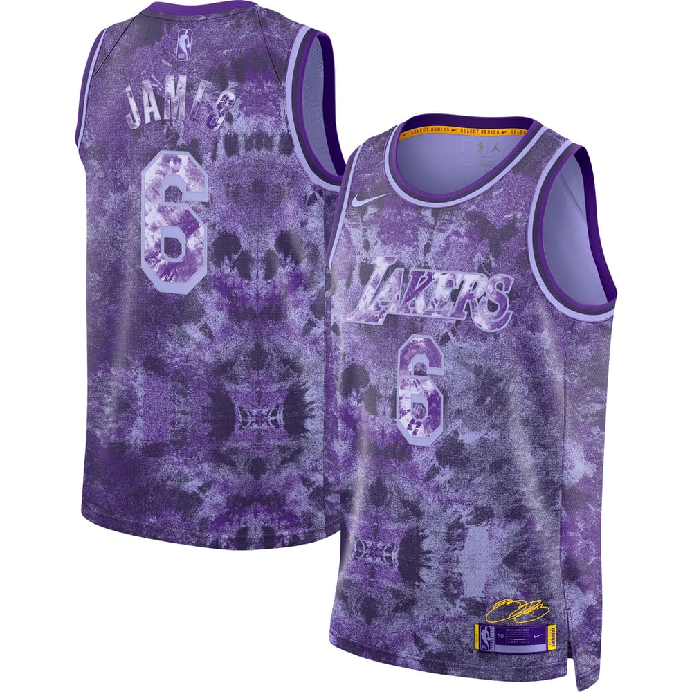 Maillot LeBron James Los Angeles Lakers Swingman Select Series - Purple