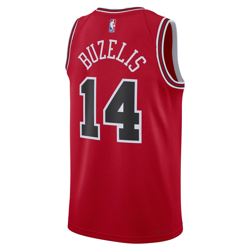 Maillot Matas Buzelis Chicago Bulls Swingman Icon Edition - Red