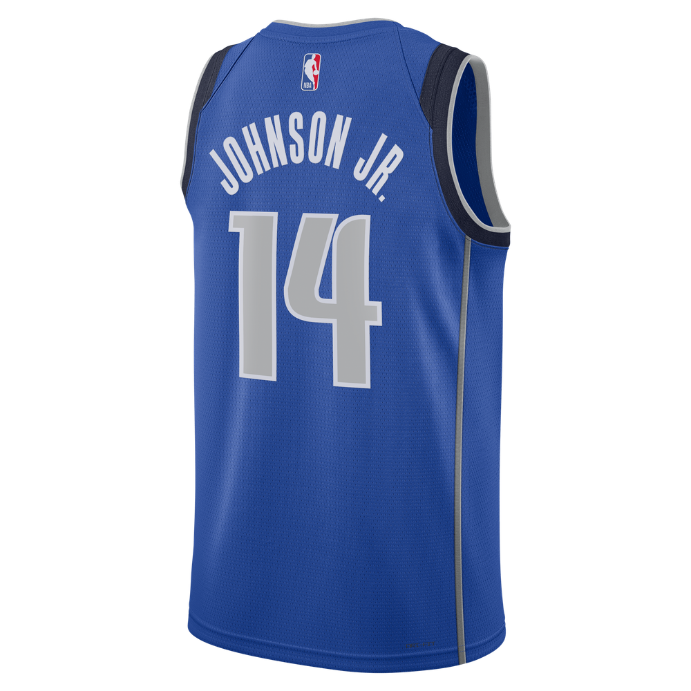 Maillot Morez Johnson Jr. Dallas Mavericks Swingman Icon Edition - Blue