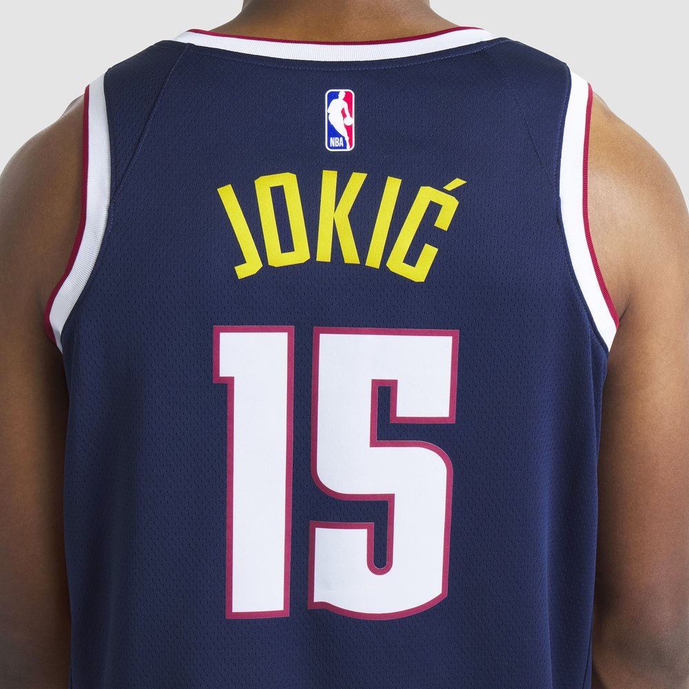 Maillot Nikola Jokic Denver Nuggets Swingman Icon Edition - Navy