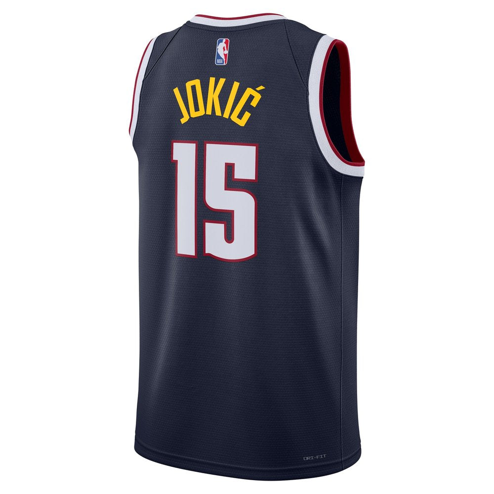 Maillot Nikola Jokic Denver Nuggets Swingman Icon Edition - Navy
