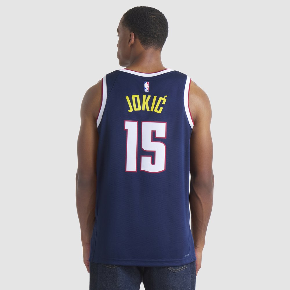 Maillot Nikola Jokic Denver Nuggets Swingman Icon Edition - Navy
