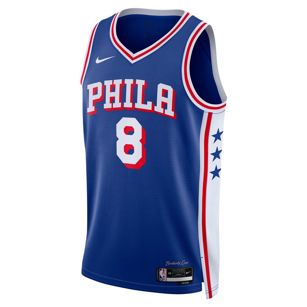 Maillot Paul George Philadelphia 76ers Swingman - Royal
