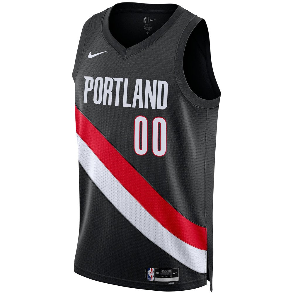 Maillot Scoot Henderson Portland Trail Blazers Swingman Icon Edition - Black