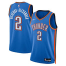 Maillot Shai Gilgeous-Alexander Oklahoma City Thunder Swingman Icon Edition - Blue