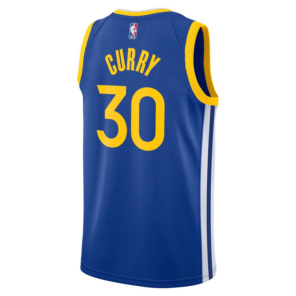 Maillot Stephen Curry Golden State Warriors Swingman Icon Edition - Royal