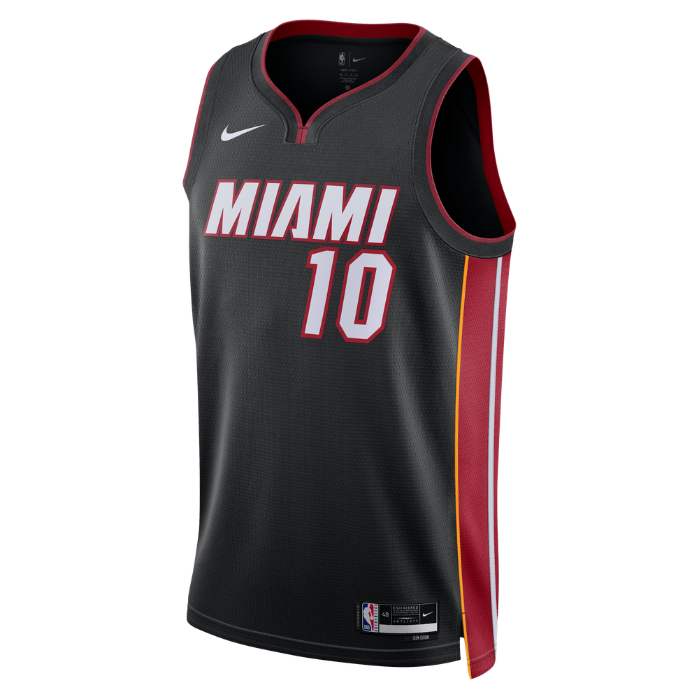 Maillot Tim Hardaway Jr. Miami Heat Swingman Icon Edition - Black