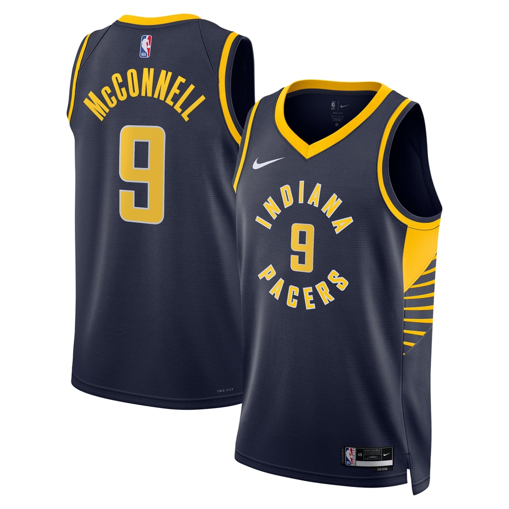 Maillot T.J. McConnell Indiana Pacers Swingman Icon Edition - Navy