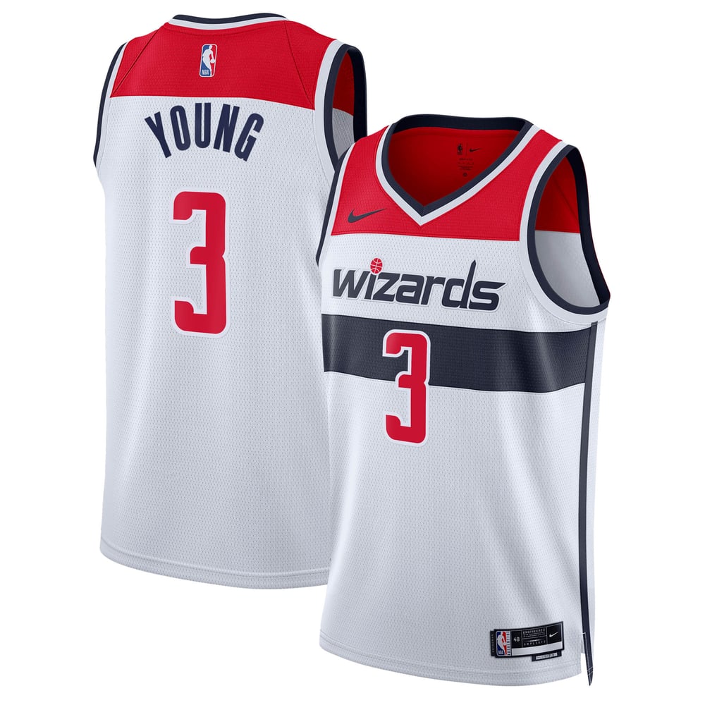 Maillot Trae Young Washington Wizards Swingman Association Edition - White