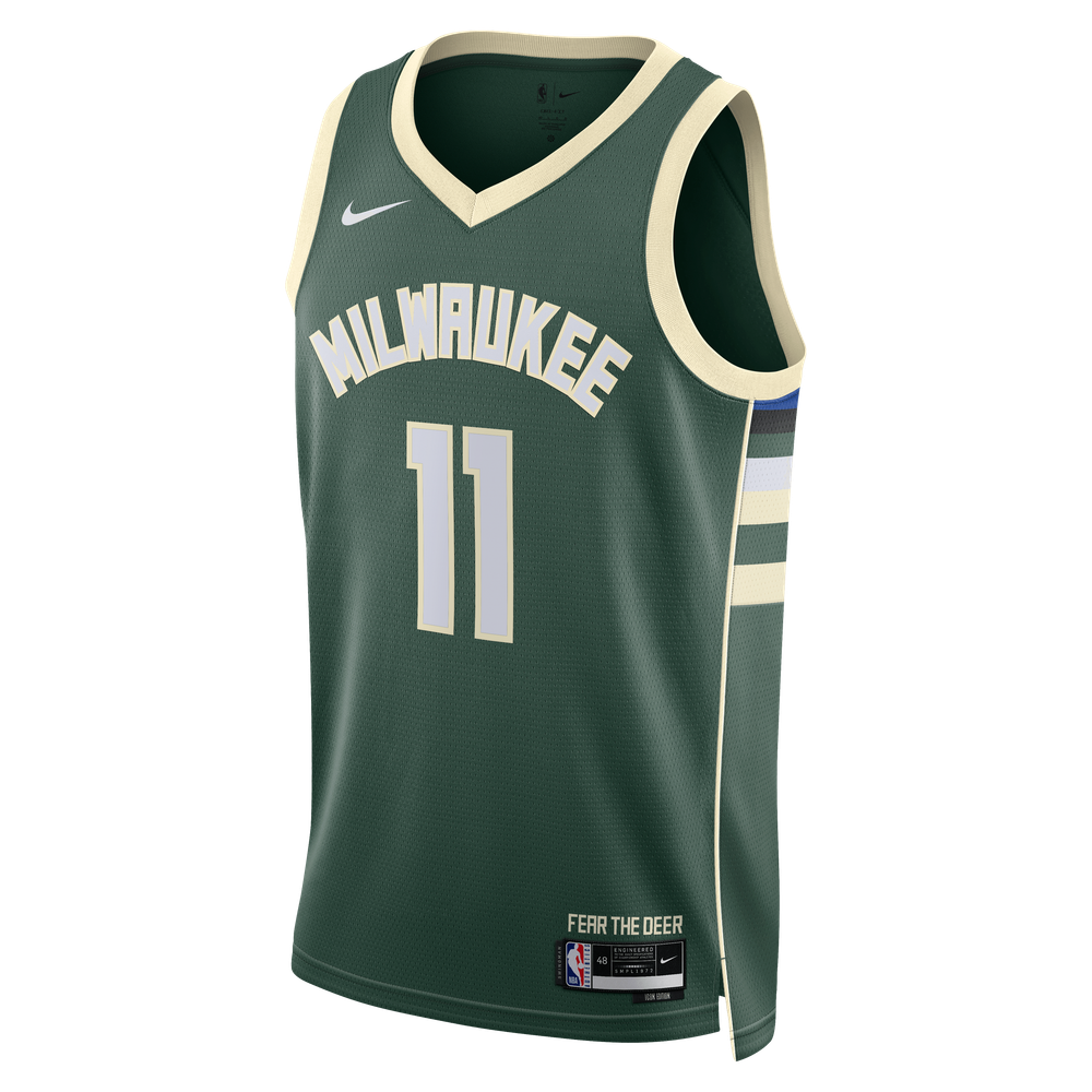 Maillot Tyler Herro Milwaukee Bucks Swingman Icon Edition - Hunter Green