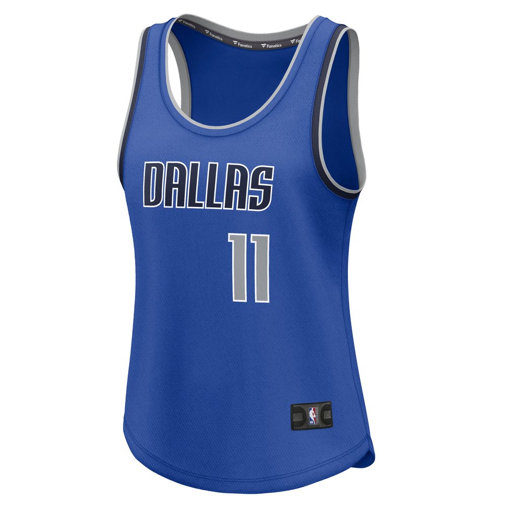Maillot Kyrie Irving Dallas Mavericks Fast Break Icon Edition Femme - Blue
