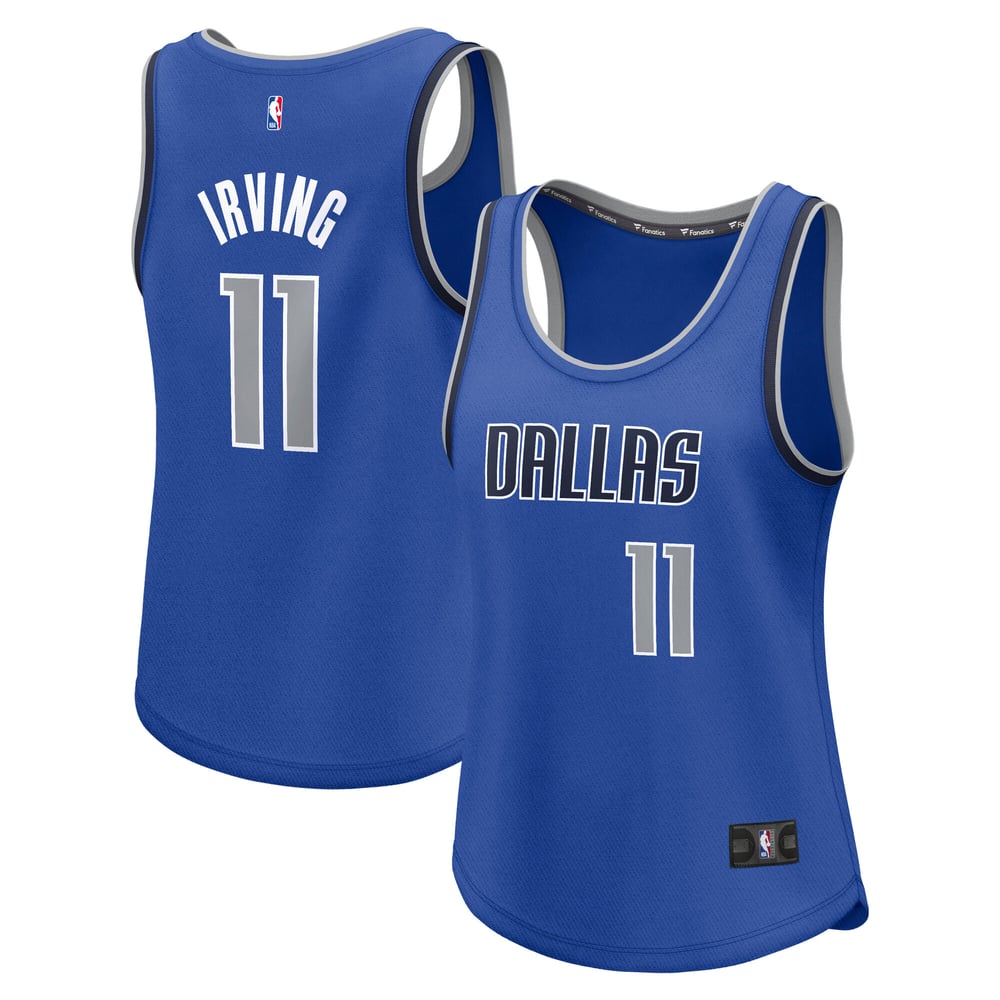 Maillot Kyrie Irving Dallas Mavericks Fast Break Icon Edition Femme - Blue