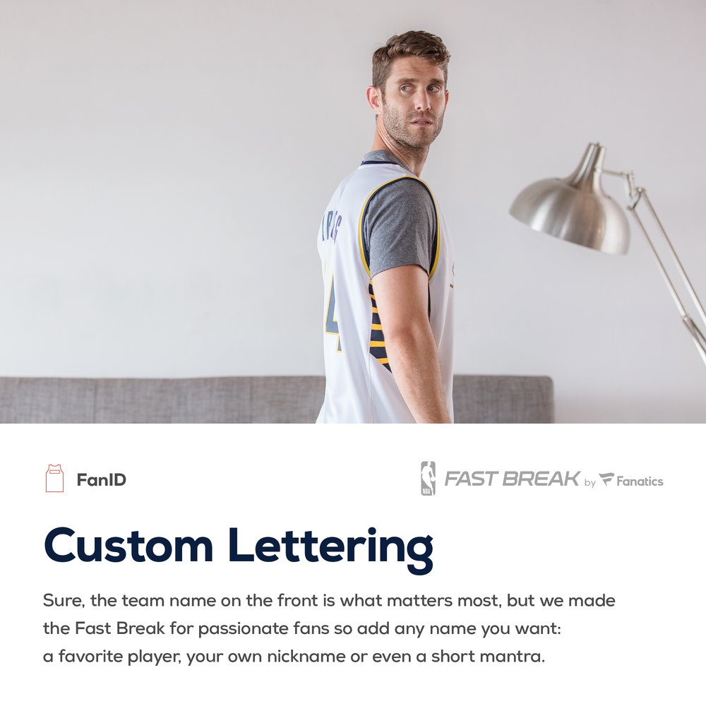 Maillot Indiana Pacers Fast Break Icon Edition Femme - Icon Edition