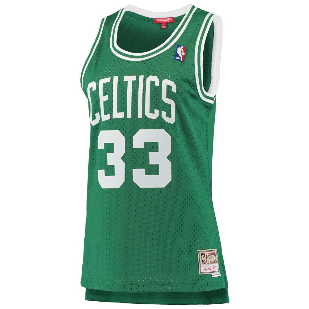 Maillot Larry Bird Boston Celtics Swingman Hardwood Classics Femme - Kelly Green