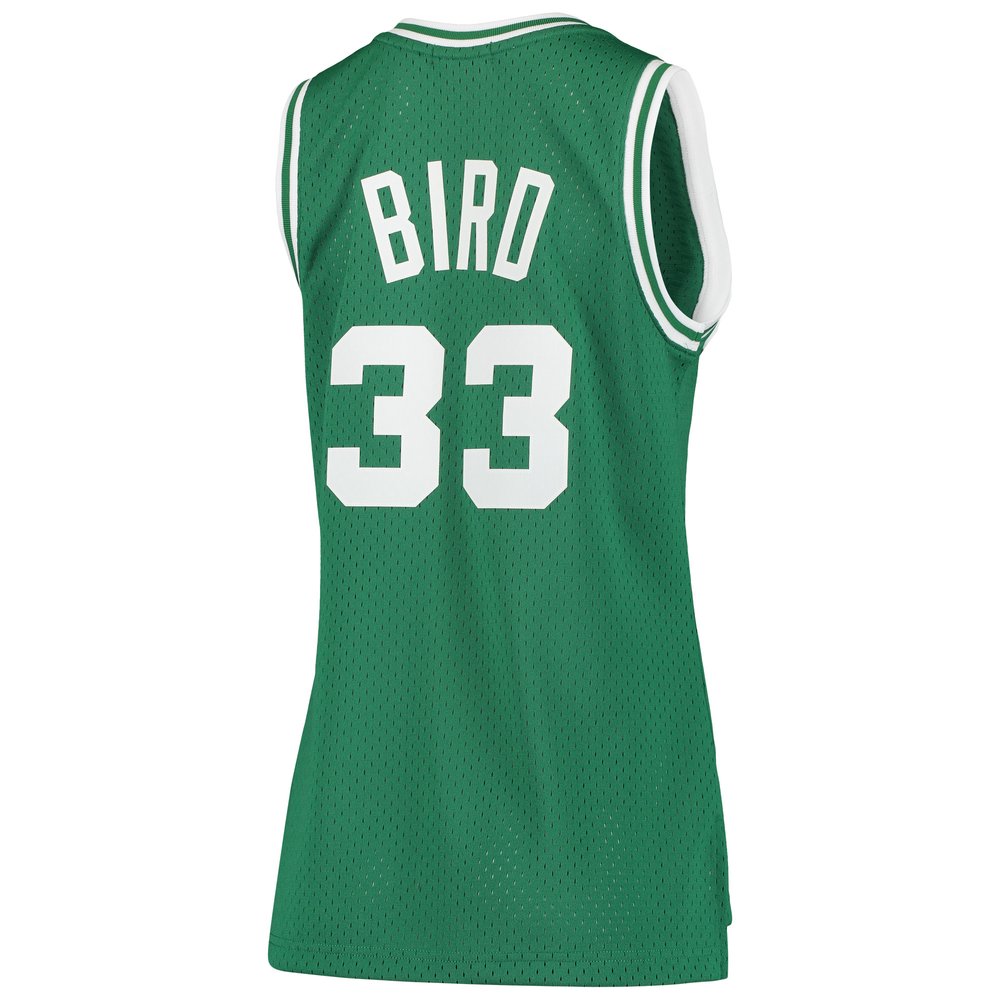 Maillot Larry Bird Boston Celtics Swingman Hardwood Classics Femme - Kelly Green