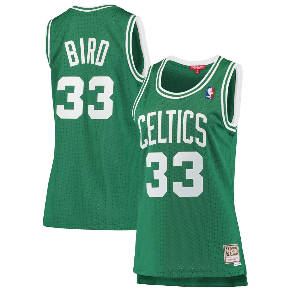 Maillot Larry Bird Boston Celtics Swingman Hardwood Classics Femme - Kelly Green