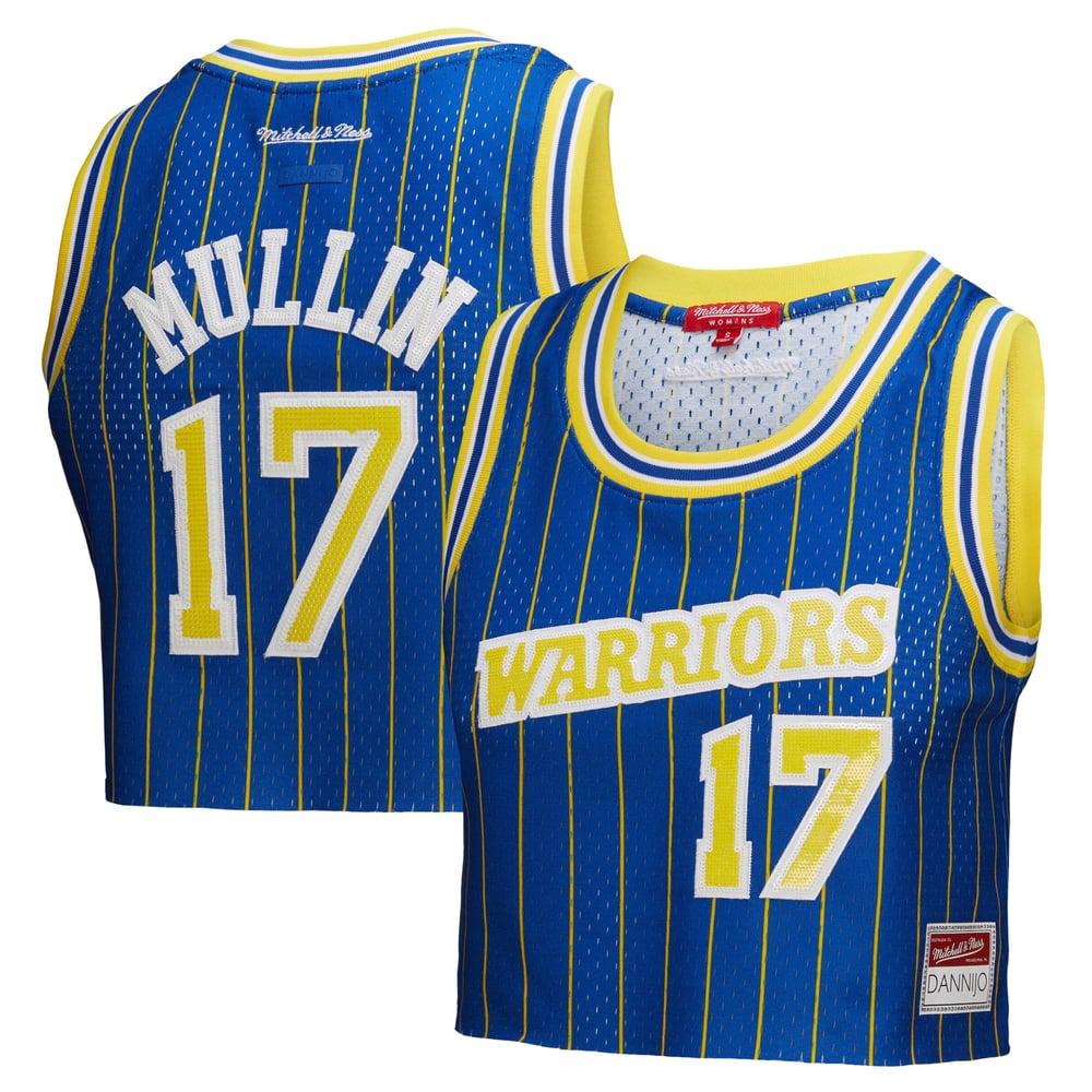 Maillot Chris Mullin Golden State Warriors Replica Femme - Royal