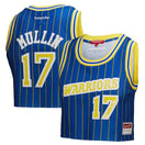 Maillot Chris Mullin Golden State Warriors Replica Femme - Royal