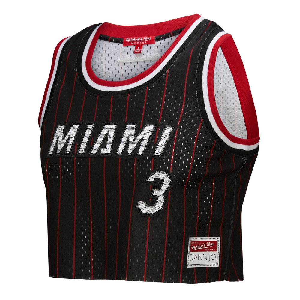 Maillot Dwyane Wade Miami Heat Replica Femme - Black