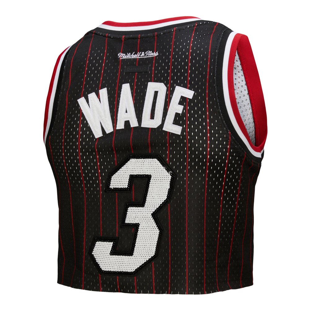 Maillot Dwyane Wade Miami Heat Replica Femme - Black