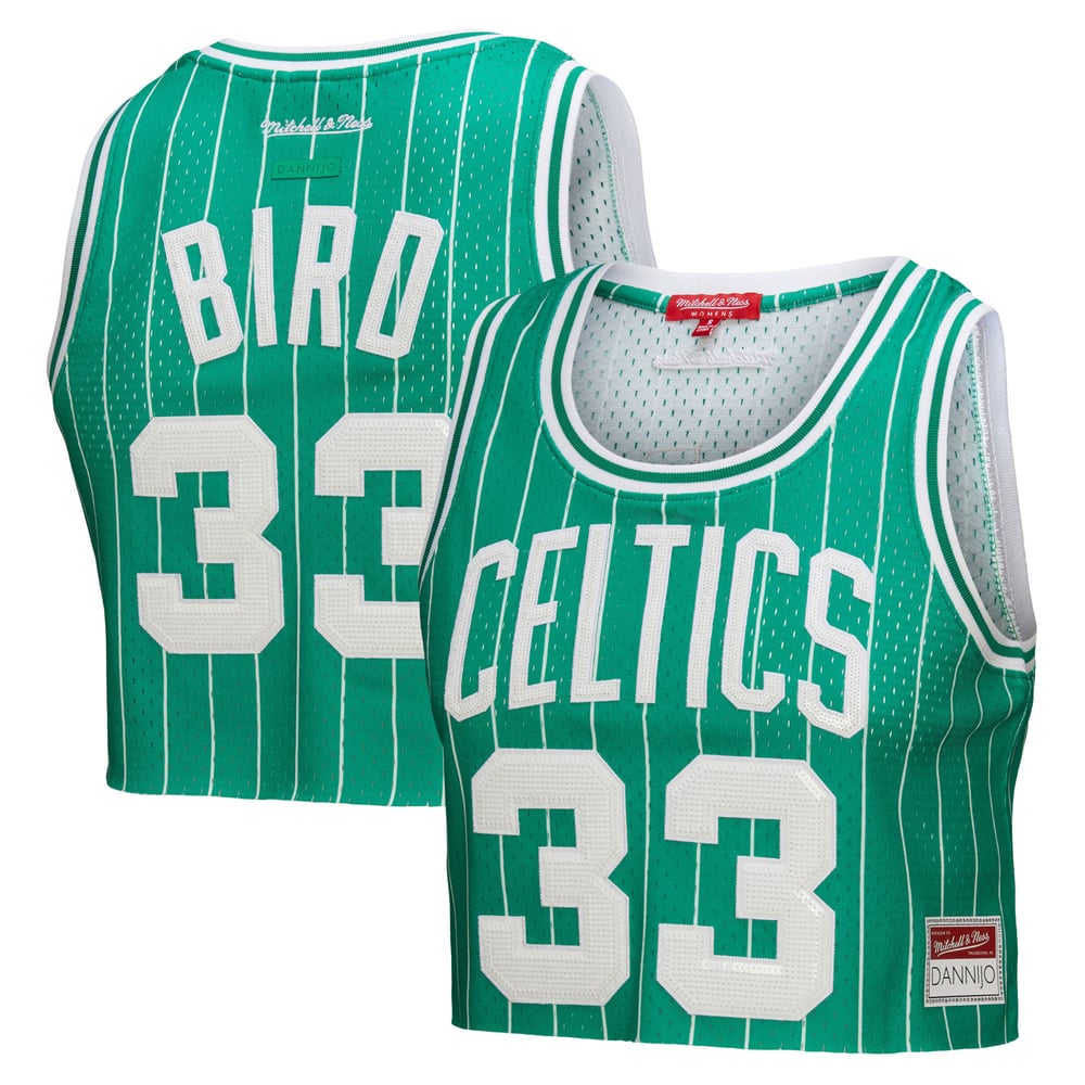 Maillot Larry Bird Boston Celtics Replica Femme - Kelly Green