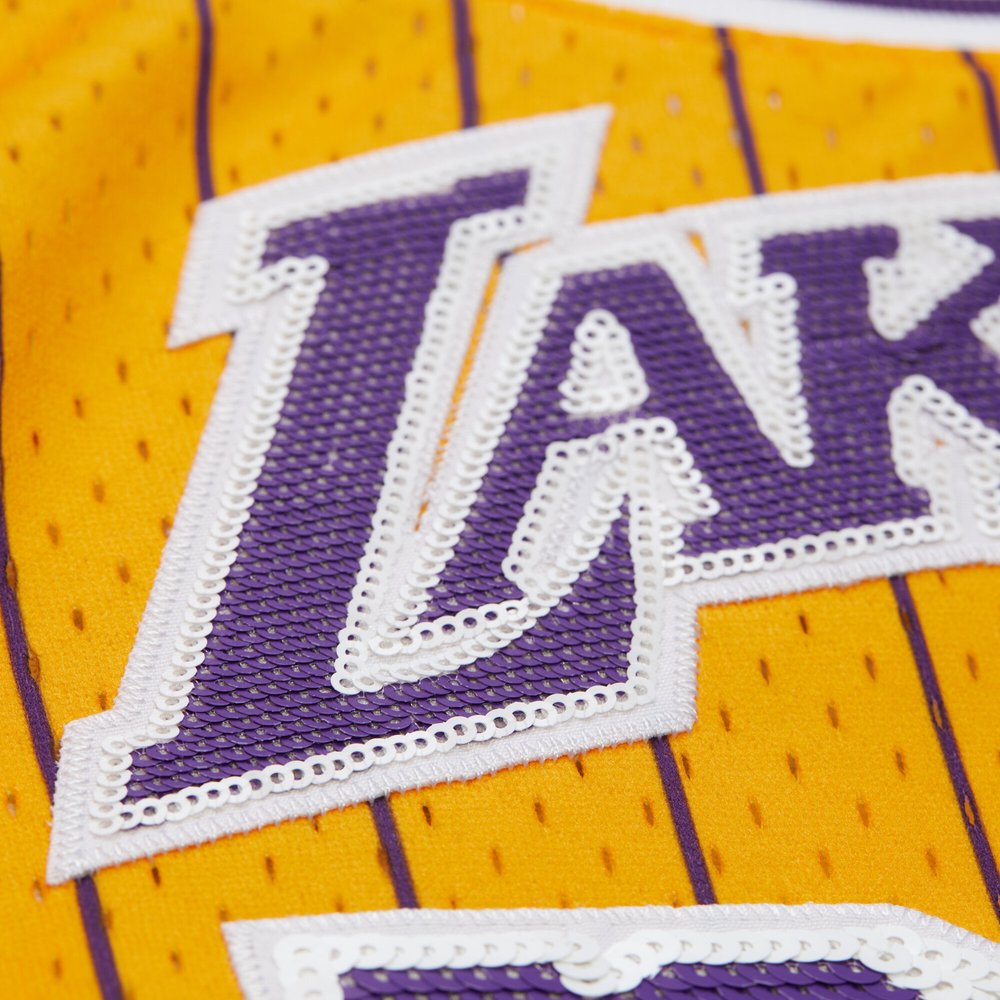 Maillot Magic Johnson Los Angeles Lakers Replica Femme - Yellow